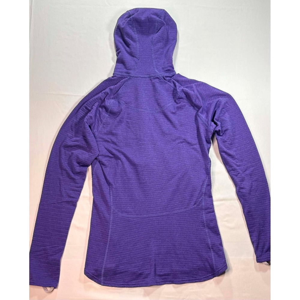 Patagonia Womens Capilene 4 Expedition Weight 1/4 Zip Hoody Polartec Purple S - Picture 2 of 3